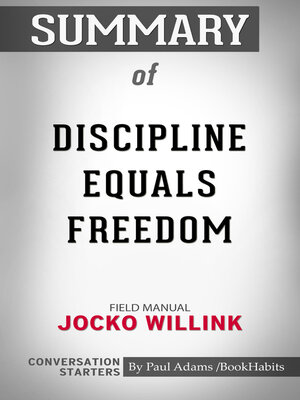 cover image of Summary of Discipline Equals Freedom